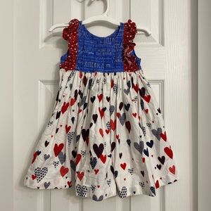 Handmade Children’s Patriotic Dress